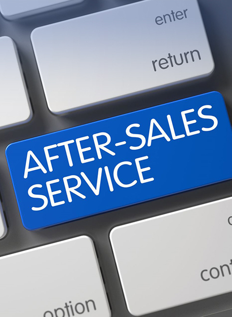 Perfect after-sales services
